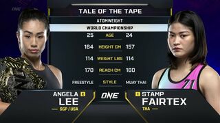 Angela Lee vs. Stamp Fairtex | ONE Championship Full Fight
