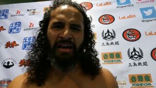 11/20 WORLD TAG LEAGUE: 3RD MATCH’s Post-match comments / 第3試合試合後コメント【字幕有り】