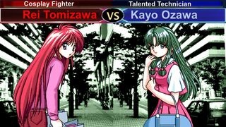 Wrestle Angels V2 富沢 レイ vs 小沢 佳代 三先勝 Rei Tomizawa vs Kayo Ozawa 3 wins out of 5 games