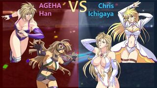 Wrestle Angels Survivor 2 AGEHA,ハンvsクリス,市ヶ谷 二先勝 AGEHA, Han vs Chris,Ichigaya 2 wins out of 3 games