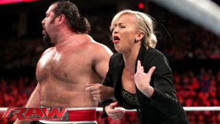 Rusev offers gifts to Summer Rae: Raw, July 27, 2015