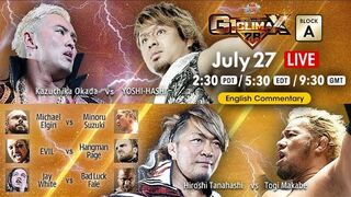 【Live】G1 CLIMAX 28, July 27, Shizuoka・Act city Hamamatsu
