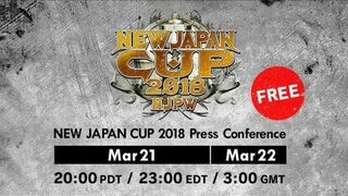 【Live】NEW JAPAN CUP 2018 : Press Conference