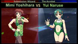 Wrestle Angels Survivor 1 ミミ吉原 vs 成瀬 唯 三先勝 Mimi Yoshihara vs Yui Naruse 3 wins out of 5 games