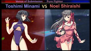 Wrestle Angels Survivor 1 南 利美vsノエル白石 三先勝 Toshimi Minami vs Noel Shiraishi 3 wins out of 5 games