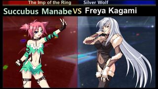 Wrestle Angels Survivor 2 サキュバス真鍋 vs フレイア鏡 三先勝 Succubus Manabe vs Freya Kagami 3 wins out of 5 games