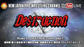 【LIVE】Road to DESTRUCTION, Sep 7, Tokyo・Korakuen Hall