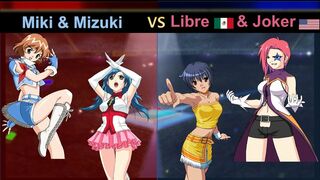 Wrestle Angels Survivor 1 美姫, みずきVSリブレ, ジョーカー 二先勝 Miki, Mizuki vs Libre, Joker 2 wins out of 3 games
