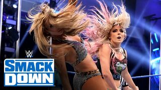 Bliss & Cross vs. Carmella & Brooke – Women’s Tag Team TItle Match: SmackDown, April 24, 2020