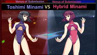 Wrestle Angels Survivor 2 南 利美 vs ハイブリッド南 三先勝 Toshimi Minami vs Hybrid Minami 3 wins out of 5 games