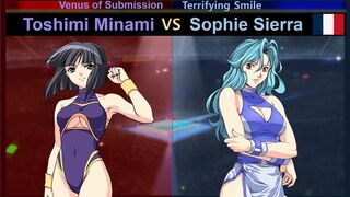 Wrestle Angels Survivor 2 南 利美vsソフィー・シエラ 三先勝 Toshimi Minami vs Sophie Sierra 3 wins out of 5 games