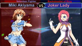 Wrestle Angels Survivor 1 秋山 美姫 VS ジョーカー・レディ 三先勝 Miki Akiyama vs Joker Lady 3 wins out of 5 games