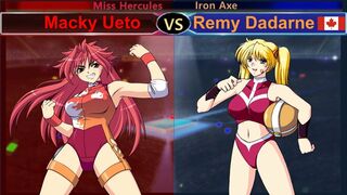 Wrestle Angels Survivor 1 マッキー上戸 vs レミー・ダダーン 三先勝 Macky Ueto vs Remy Dadarne 3 wins out of 5 games