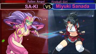 Wrestle Angels Survivor 2 SA-KI vs 真田 美幸 三先勝 SA-KI vs Miyuki Sanada 3 wins out of 5 games