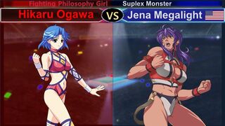 Wrestle Angels Survivor 2 小川 ひかる vs ジェナ・メガライト 三先勝 Hikaru Ogawa vs Jena Megalight 3wins out of 5games