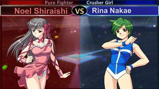 Wrestle Angels Survivor 1 ノエル白石 vs 中江 里奈 三先勝 Noel Shiraishi vs Rina Nakae 3 wins out of 5 games