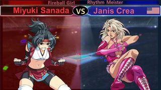 Wrestle Angels Survivor 2 真田 美幸 vs ジャニス･クレア 三先勝 Miyuki Sanada vs Janis Crea 3 wins out of 5 games