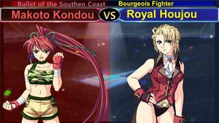 Wrestle Angels Survivor 2 近藤 真琴 vs ロイヤル北条 三先勝 Makoto Kondou vs Royal Houjou 3 wins out of 5 games