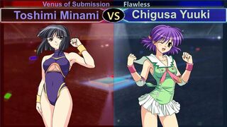 Wrestle Angels Survivor 2 南 利美vs結城 千種(LV2) 三先勝 Toshimi Minami vs Chigusa Yuuki 3 wins out of 5 games