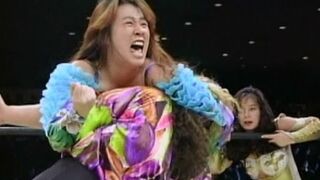 Nakano, Shimoda & Mita (Team AJW) vs Suzuki, Mariko & Fukuoka (JWP)