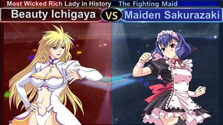 WrestleAngelsSurvivor2 ビューティ市ヶ谷vsメイデン桜崎 三先勝 Beauty Ichigaya vs Maiden Sakurazaki 3wins out of 5games