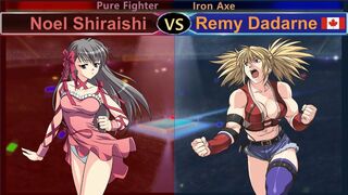 Wrestle Angels Survivor 2 ノエル白石 vs レミー・ダダーン 三先勝 Noel Shiraishi vs Remy Dadarne 3 wins out of 5 games
