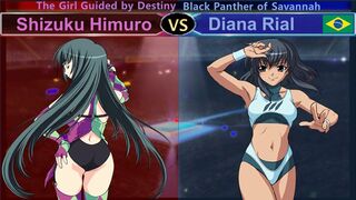 Wrestle Angels Survivor 2 氷室 紫月 vs ディアナ・ライアル 三先勝 Shizuku Himuro vs Diana Rial 3 wins out of 5 games