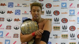 11/24 WORLD TAG LEAGUE: 8TH MATCH’s Post-match comments[w/English subtitles] / 第8試合試合後コメント【字幕有り】