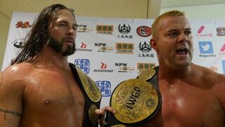 11/24 WORLD TAG LEAGUE: 7TH MATCH’s Post-match comments / 第7試合試合後コメント【字幕有り】