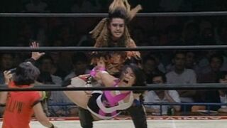 Bull Nakano (AJW) vs Noriyo Tateno (LLPW)