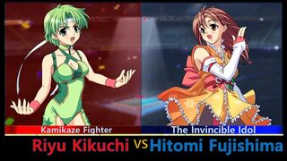Wrestle Angels Survivor 2 菊池 理宇 vs 藤島 瞳 三先勝 Riyu Kikuchi vs Hitomi Fujishima 3 wins out of 5 games