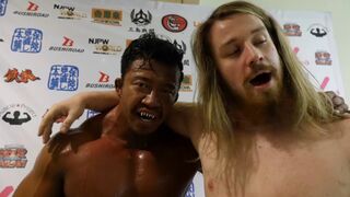 11/24 WORLD TAG LEAGUE: 4TH MATCH’s Post-match comments[w/English subtitles] / 第4試合試合後コメント【字幕有り】