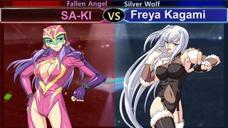 Wrestle Angels Survivor 2 SA-KI vs フレイア鏡 三先勝 SA-KI vs Freya Kagami 3 wins out of 5 games