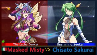 Wrestle Angels Survivor 2 マスクド・ミスティvs桜井 千里 三先勝 Masked Misty vs Chisato Sakurai 3 wins out of 5 games