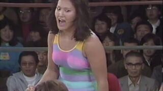 Dump Matsumoto & Keiko Nakano vs Devil Masami & Lioness Asuka 10/27/1984 - AJW