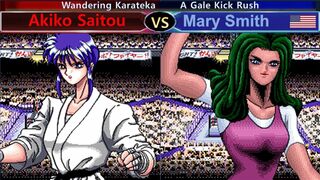 Wrestle Angels Special 斉藤 彰子 vs メアリー･スミス 三先勝 Akiko Saitou vs Mary Smith 3 wins out of 5 games