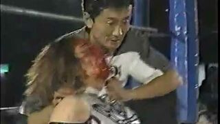 Ayako Hamada & AKINO vs. Etsuko Mita & Mima Shimoda (ARSION 12/11/1999)