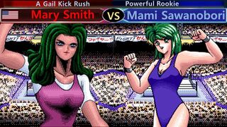 Wrestle Angels Special メアリー･スミス vs 沢登 真美 三先勝 Mary Smith vs Mami Sawanobori 3 wins out of 5 games