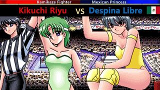 Wrestle Angels Special 菊池 理宇 vs デスピナ･リブレ 三先勝 Riyu Kikuchi vs Despina Libre 3 wins out of 5 games