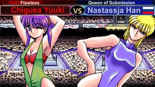 Wrestle Angels Special 結城 千種 vs ナスターシャ･ハン 三先勝 Chigusa Yuuki vs Nastassja Han 3 wins out of 5 games
