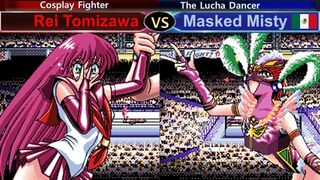 Wrestle Angels Special 富沢 レイ vs マスクド・ミスティ 三先勝 Rei Tomizawa vs Masked Misty 3 wins out of 5 games