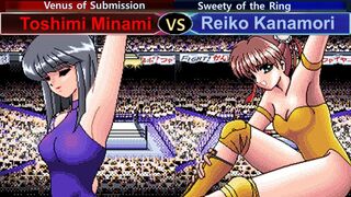Wrestle Angels Special 南 利美 vs 金森 麗子 三先勝 Toshimi Minami vs Reiko Kanamori 3 wins out of 5 games
