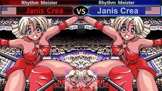 Wrestle Angels Special ジャニス･クレア vs ジャニス･クレア 三先勝 Janis Crea vs Janis Crea 3 wins out of 5 games