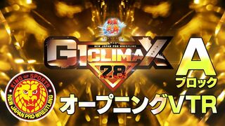 【新日本プロレス】G1 CLIMAX28 Aブロック【オープニングVTR】
