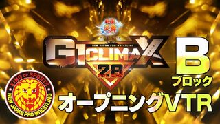 【新日本プロレス】G1 CLIMAX28 Bブロック【オープニングVTR】