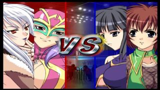 Request Queen Combination (Kagami, SA-KI) vs Venus & Magician of Submission (Minami, Mimi)