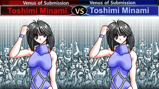 Wrestle Angels V3 南 利美 vs 南 利美 三先勝 Toshimi Minami vs Toshimi Minami 3 wins out of 5 games
