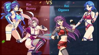 Wrestle Angels Survivor 2 リン, バニー vs レイ, 小川 二先勝 Rin, Bunny vs Rei, Ogawa 2 wins out of 3 games