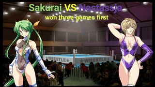 リクエスト 桜井 千里 vs ナスターシャ・ハン 三先勝 Chisato Sakurai vs Nastassja Han won three games first