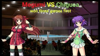 요청영상 무토 메구미 vs 유우키 치구사 3선승 Request Megumi Mutou vs Chigusa Yuuki won three games first